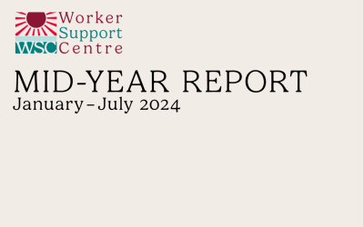 WSC launches mid-year report highlighting key safeguarding risks for workers